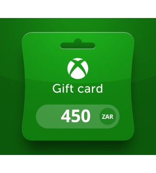 XBOX Live ZAR 450 Prepaid Card ZA Xbox One Key 